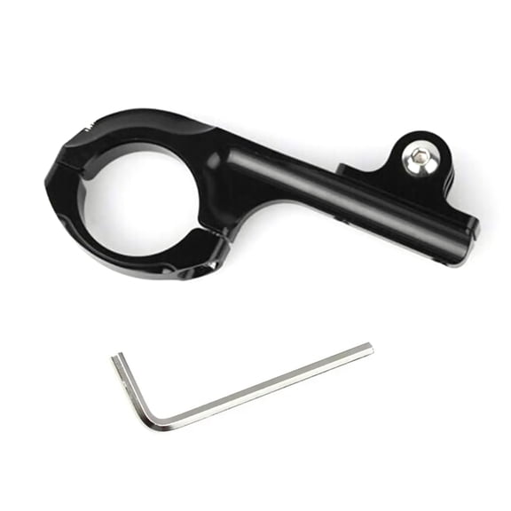 JIAHAOO Bicycle Handlebar Clamp Mount for Sports Camera Aluminum Alloy Black Durable and Secure 30mm-31.8mm Handlebar Fit