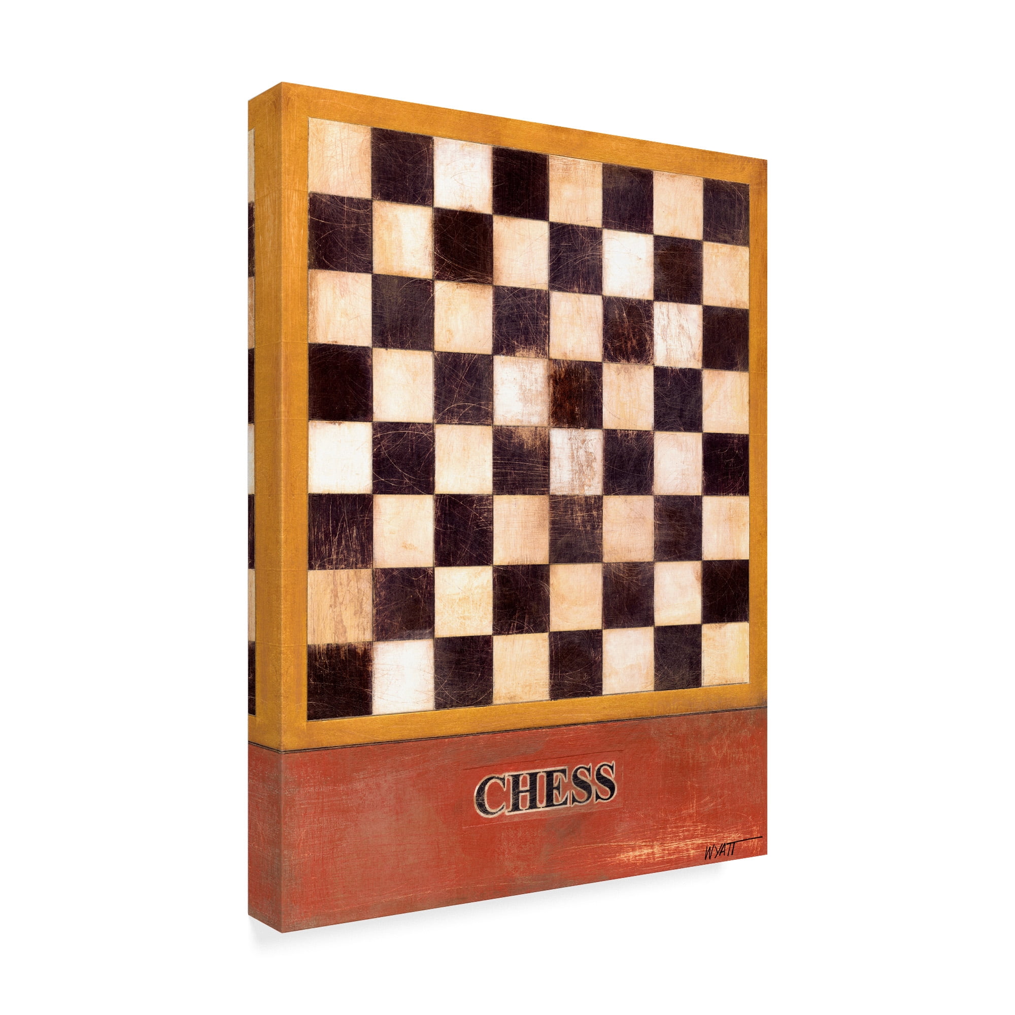 Trademark Fine Art 'Chess' Canvas Art by Norman Wyatt