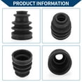 thumbnail image 6 of Unique Bargains No.95534990301 CV Joint Boot Kit W/ Clamps for Porsche Cayenne 2003-2006 08-18 Inner Constant Velocity Joint Boot Strong Durable Rubber 1 Set Black, 6 of 7