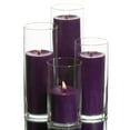 thumbnail image 1 of Richland Pillar Purple Candles & Eastland Cylinder Holders Set of 48, 1 of 1