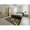 thumbnail image 5 of Ahgly Company Machine Washable Indoor Rectangle Transitional Copper Brown Area Rugs, 4' x 6', 5 of 7