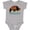 AC-Heather Grey, variant on Duck Hunting Retro Sunset Hunter Boys or Girls Baby Bodysuit