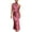 Hot Pink, variant on IROINNID Wedding Guest Dresses for Women Homecoming Party Summer Round-Neck Solid Sleeveless Vest Long Dress Trendy Formal Dress,Beige