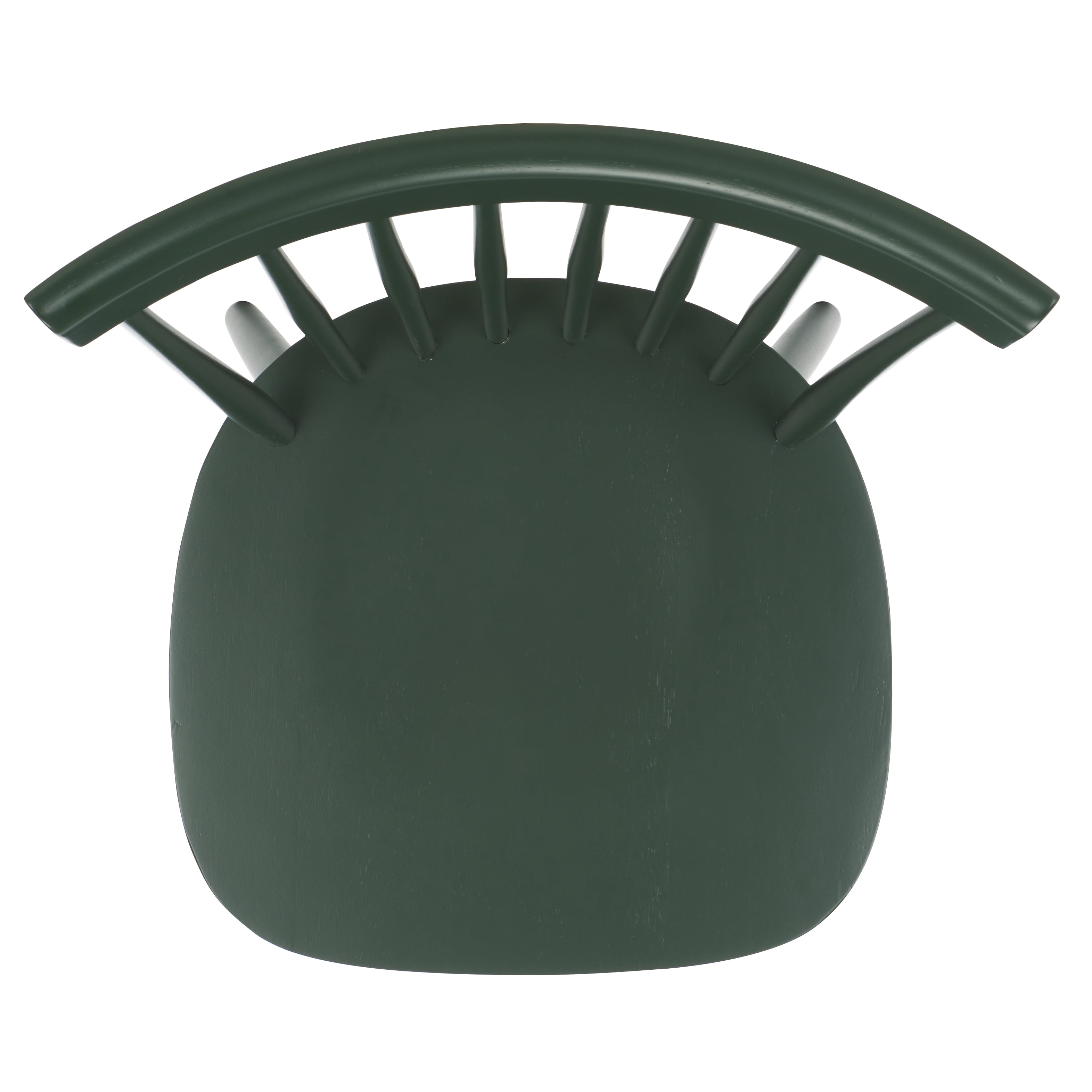 SAFAVIEH Parker Country Wood Solid Dining Parsons Chair, Garden Green (Set of 2)