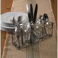 thumbnail image 5 of Contemporary Home Living 4-Piece Vintage-Style Metal Wire Caddy With Vases 11.25", 5 of 5