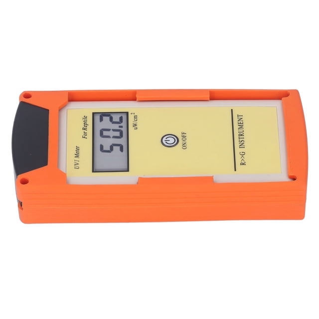 UVI Tester, Quick Response Time Easy Operation Ultraviolet Detector with Large LCD Screen for Outdoor Experiments