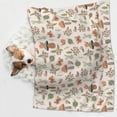 thumbnail image 6 of Disketp Forest Mushrooms Insects Dog Blanket/Bed Cover for Dogs and Cats,Puppy Essentials-Large, 6 of 8