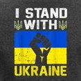 thumbnail image 3 of CafePress - I Stand With Ukraine Ukrainian Long Sleeve T Shirt - Women's Long Sleeve Graphic Tee Casual Fit, 3 of 4