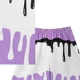 thumbnail image 4 of Ymyiu Baby Boy Summer Boys Athletic Shorts and Performance T-Shirt Boy Clothes Set Summer Kids Outfit 2 Pcs Set 4T 5T (Light Purple,4-5 Years), 4 of 4