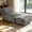 Grey, variant on WHGBJA Oversized Bean Bag Chair Chaise Lounge, Lazy Bean Bag Sofa for Adults, Sleeper Chair for Living Room, Bedroom, Reading Nook, White