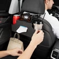 thumbnail image 3 of fsxdhpcsgfc 4 In 1 Backseat Organizer 2026 Seat Back Storage Multifunctional Back Seat Storage Organizer With Cup Holders Tissue Slot Hooks To Keep Your Ride Clean Interior Detail Spray Bling Key Fob, 3 of 7