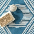 thumbnail image 5 of nuLOOM Ranya Tribal Indoor/Outdoor Area Rug, 8' x 10', Teal, 5 of 9