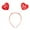 C, variant on Minjewel Valentine's Day Sequin Heart Headband for Women, Sparkly Party Hair Accessory, Festive Holiday Celebration & Special Occasion Headwear,A