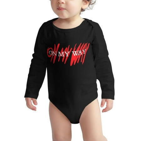 

on Baby onesie my way alan DJ walker Baby Boy Girl Long Sleeve Bodysuit Snap Closure 6 Months