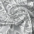 thumbnail image 5 of Ambesonne Grey Valance Pack of 2, Abstract Art Modern, 54"X12", White Grey, 5 of 5