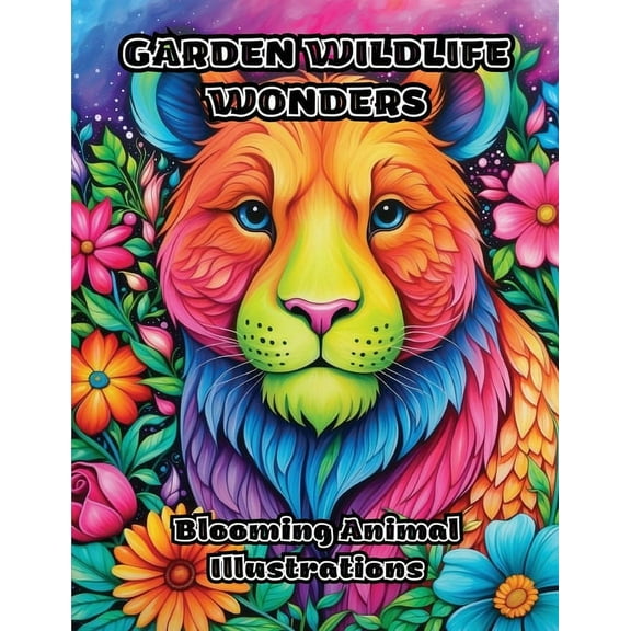 Garden Wildlife Wonders: Blooming Animal Illustrations, (Paperback)