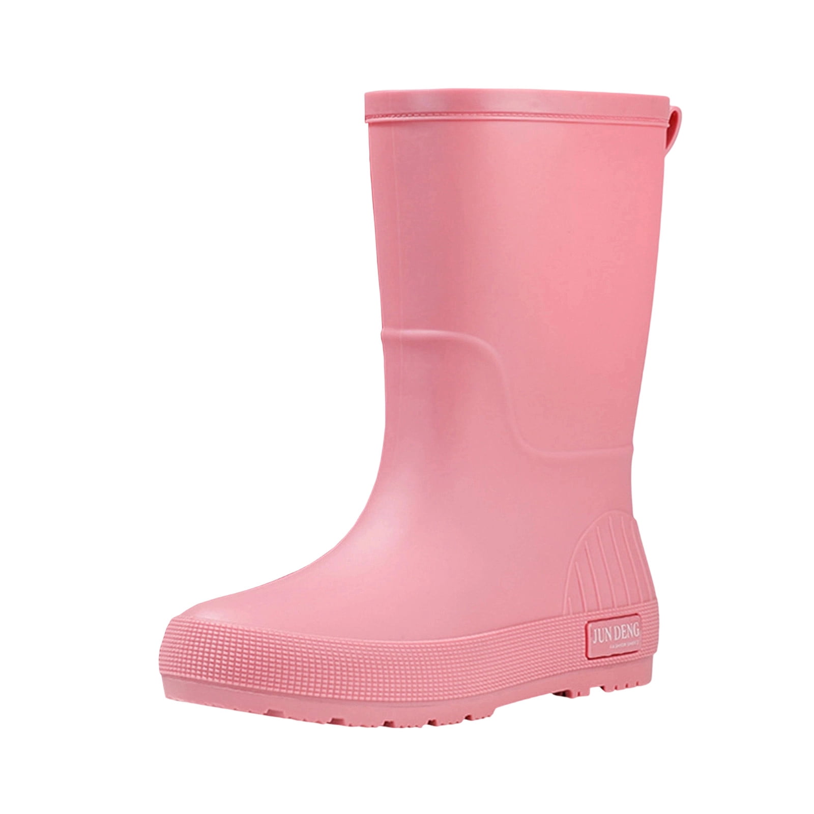 Xucatan Waterproof Mid Calf Women Rain Boots Lightweight Comfortable Wide Calf Garden Shoes Gift