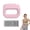 Black, variant on Fascia Ring ABS Cordless 1-Pack - Fascia Massage Tool & Fascia Ring For Belly Fat for Neck Massager Adjustable Waist Belt