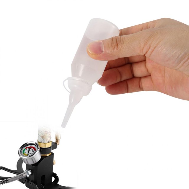 30 ml de aceite de silicona en botella, botella de aceite de pistola de aire para bombas de aire de alta presión y bomba de aire para equipos de conducción Khall TJ12903