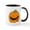 White/Black Inside, variant on CafePress - Halloween Jack O'lantern Mug - 11 oz Ceramic Mug - Novelty Coffee Tea Cup