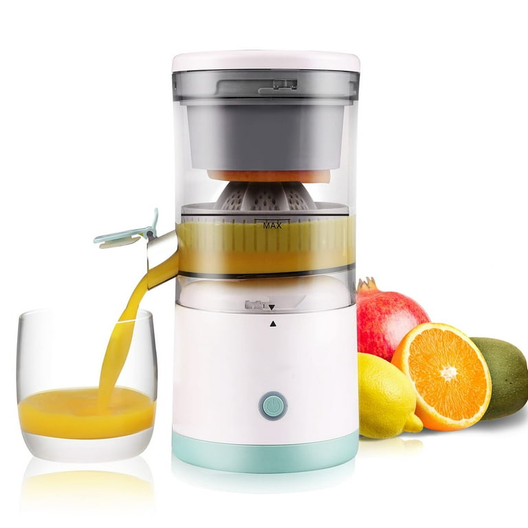 EASEHOLD Electric Juicer, Portable Juicer Rechargeable with 2 Juicer Cones  and USB, Orange Juice Squeezer for Lemon, Lime, Grapefruit - Automatic