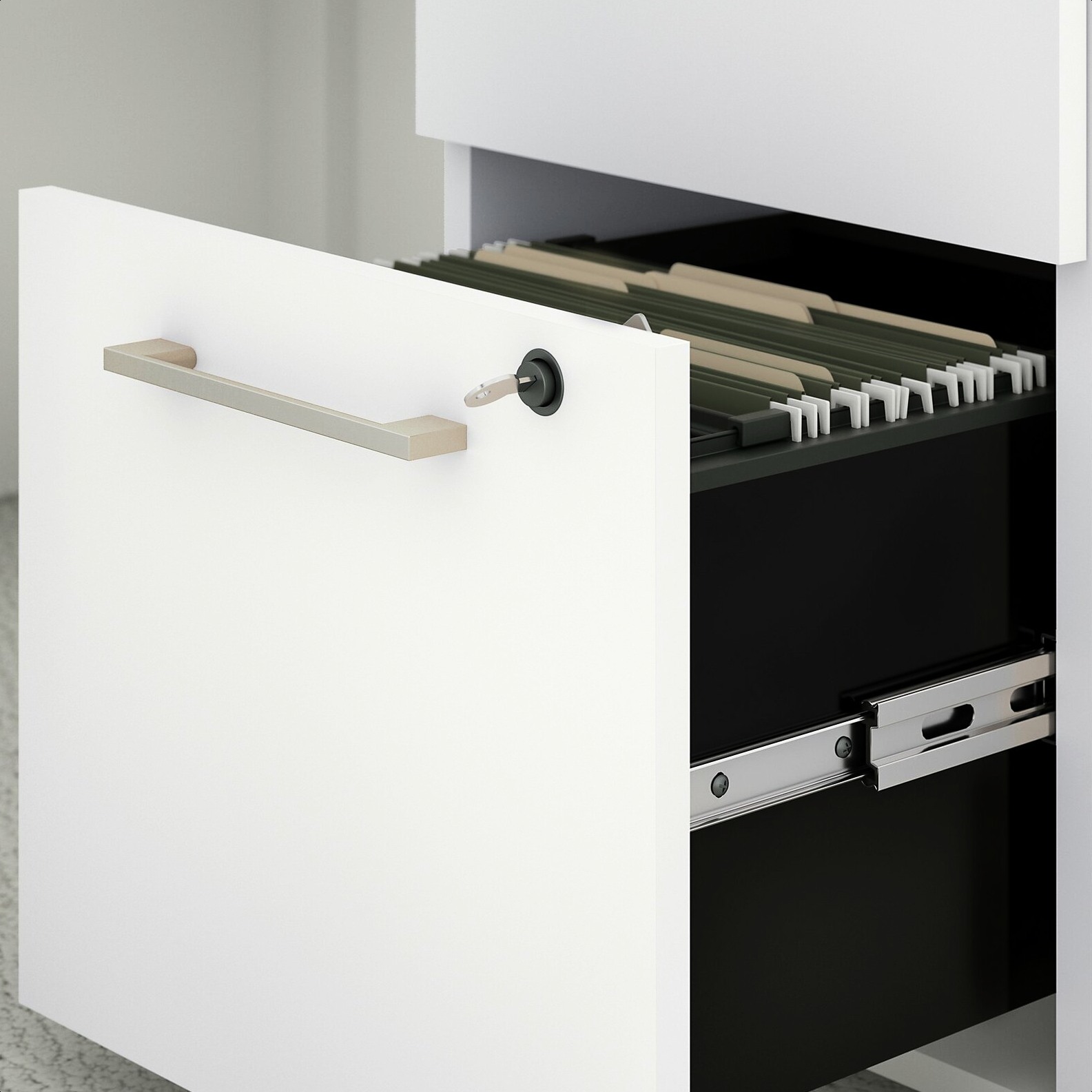 Milanhome 400 Series 3-Drawer Mobile Vertical Filing Cabinet - image 2 of 5