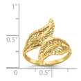 thumbnail image 3 of 14K Yellow Gold Ring Band Fashion Filigree, 3 of 5