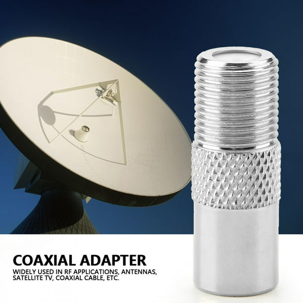 TV 9.5mm Male To F Type Male & Female Coaxial TV Satellite Antenna