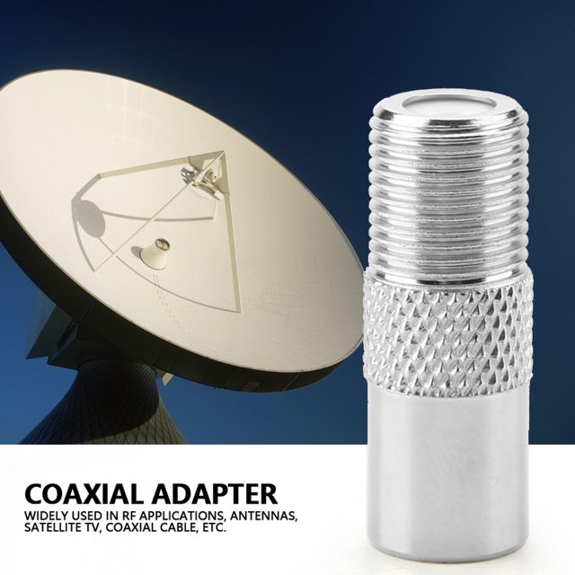 9.5mm Satellite TV Coaxial Adapter, Coaxial Adapter, For Coaxial Cable For RF Applications