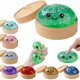 thumbnail image 1 of Juguete Squishy LEGEOS Dumpling con Glitter para Alivio del Estrés 8,5 cm, 1 of 6