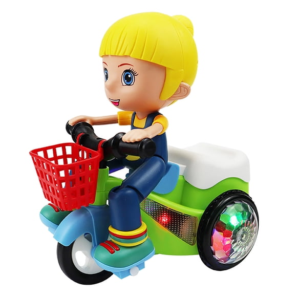 TIELUTT Intelligent Tricycle Toy For Design Functional Riding Options No Battery Required 2 Years Girl Games Pacifier Months Games Girl 10 Years Female Keyboard 32 Keys Middle School Trombetta Coffee