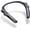 Black, variant on MUSICOZY Neckband Bluetooth Speaker, Wireless Wearable Speaker w/lightest 78g Weight, High Fidelity 3D Stereo Sound, 12 Hrs Playtime, Portable Speakers w/Built-in Mic for Home, Office and Outdoors