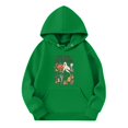 thumbnail image 3 of Grblisyd Cute Hoodies for Teen Girls Halloween Print Long Sleeve Pullover Workout Sweatshirts Fall Winter Clothes Size 10-12 Years, 3 of 4