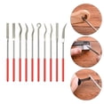 thumbnail image 4 of 10Pcs Handcrafts Shaping Files Wood and Metal Work DIY File Carving Grind Tool, 4 of 5