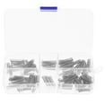 thumbnail image 2 of Miangastore 100pcs Compression Spring Mini Springs Stainless Steel Mechanical Springs For DIY Repair Projects, 2 of 8