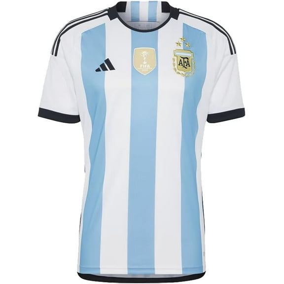 Adidas Men's Soccer Argentina 3-Star Winners Home Size-Small