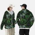 thumbnail image 6 of Fotbe Lush Foliage Green Plant Men's Women's UPF 50+ Sun Protection Jacket Hooded Cooling Shirt with Pockets Hiking Outdoor Performance-3X-Large, 6 of 9
