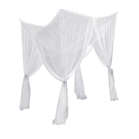 Dvkptbk Grande Moustiquaire Rideau de Chambre Adapté à Tous les Berceaux et Lits de Taille Summer Essentials