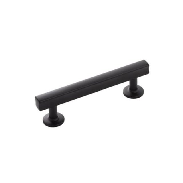 Hickory Hardware H077881MB-10B 96 mm CC Armoire Bois Pull&44; Noir Mat - Pack de 10