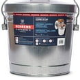 BEHRENS Galvanized Steel Locking Lid Storage Can, 6Gallon