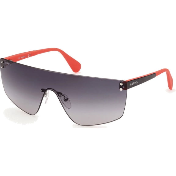 Max&Co. sunglasses MO0013 WOMAN 00/00/135 01B SHINY BLACK