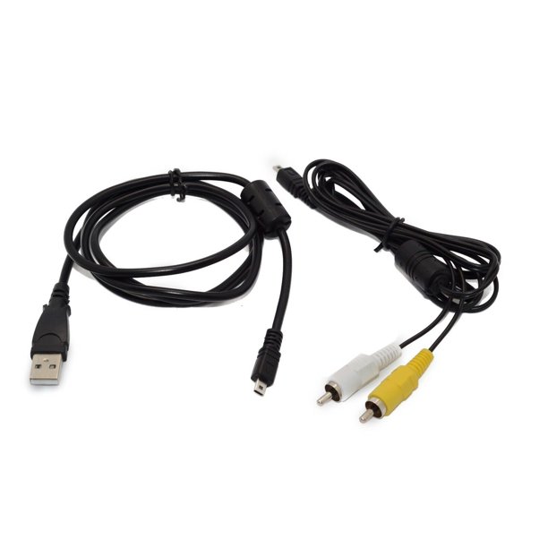 USB Data+A/V TV Cable Cord For Samsung Camera S860 S1070 S1060 S1050 GX