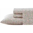 thumbnail image 2 of - Queen Sheet Set, Crisp & Cool Cotton Percale Bedding with Deep Pockets, Lightweight for Year Round Comfort, Bed Sheets with Matching Pillowcases (Lovestone Pink), 2 of 10