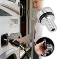 thumbnail image 2 of SIfdSeng Handheld Bulb Fuel Line Compatible with Gasoline Engines Rubber and Aluminum Structure 6mm/8mm/10mm/12mm Connector Black+, 2 of 9