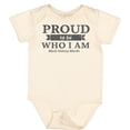 thumbnail image 3 of Inktastic Proud to Be Who I Am Black History Month Boys or Girls Baby Bodysuit, 3 of 5