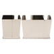 thumbnail image 4 of Organizador de cubiertos Utensilio Crock Holder Caddy, Estante colgante de acero inoxidable Palillos Cuchara Tenedor Escurridor de cuchillos(Three compartments), 4 of 14