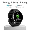 thumbnail image 2 of Smartwatch LIGE Pantalla Táctil Completa 1.28 Smart Watch Bluetooth 4.0 Negro Reloj inteligente, 2 of 5