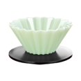 thumbnail image 2 of Luzkey Tasse Filtre à Café en Résine Réutilisable pour Café Filtre pour Camping Voyage Noir et Vert, 2 of 8