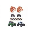 thumbnail image 2 of Monster Jam Grave Digger vs Megalodon Racing Rivals RemoteControl Monster Trucks, 2 of 8