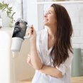 thumbnail image 6 of SKYSONIC 40oz Tumbler with Handle and Straw Lid Double Stainless Steel Vacuum Insulated Travel Mug for Hot Cold Water,Wolf, 6 of 7